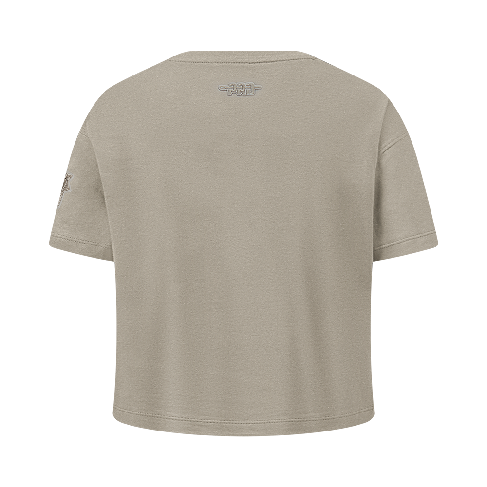NBA PHOENIX SUNS NEUTRAL BIG GIRL'S SS BOXY TEE (TAUPE)