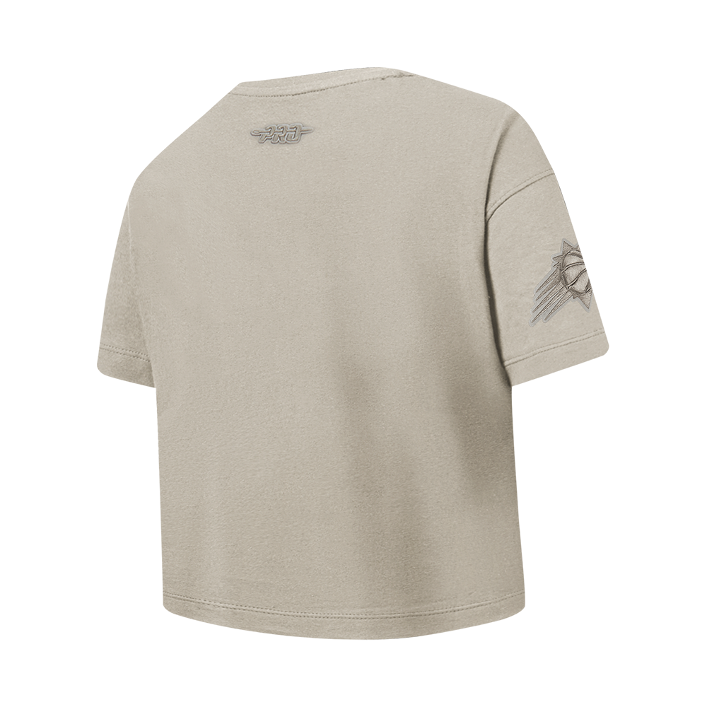 NBA PHOENIX SUNS NEUTRAL BIG GIRL'S SS BOXY TEE (TAUPE)