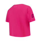 NBA PHOENIX SUNS T-SHIRT TRIPLE ROSE À MANCHES COURTES ET À COUPE CARRÉE POUR FILLE JUNIOR (VIOLET BETTERAVE)