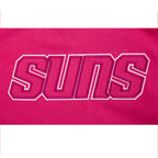 NBA PHOENIX SUNS T-SHIRT TRIPLE ROSE À MANCHES COURTES ET À COUPE CARRÉE POUR FILLE JUNIOR (VIOLET BETTERAVE)