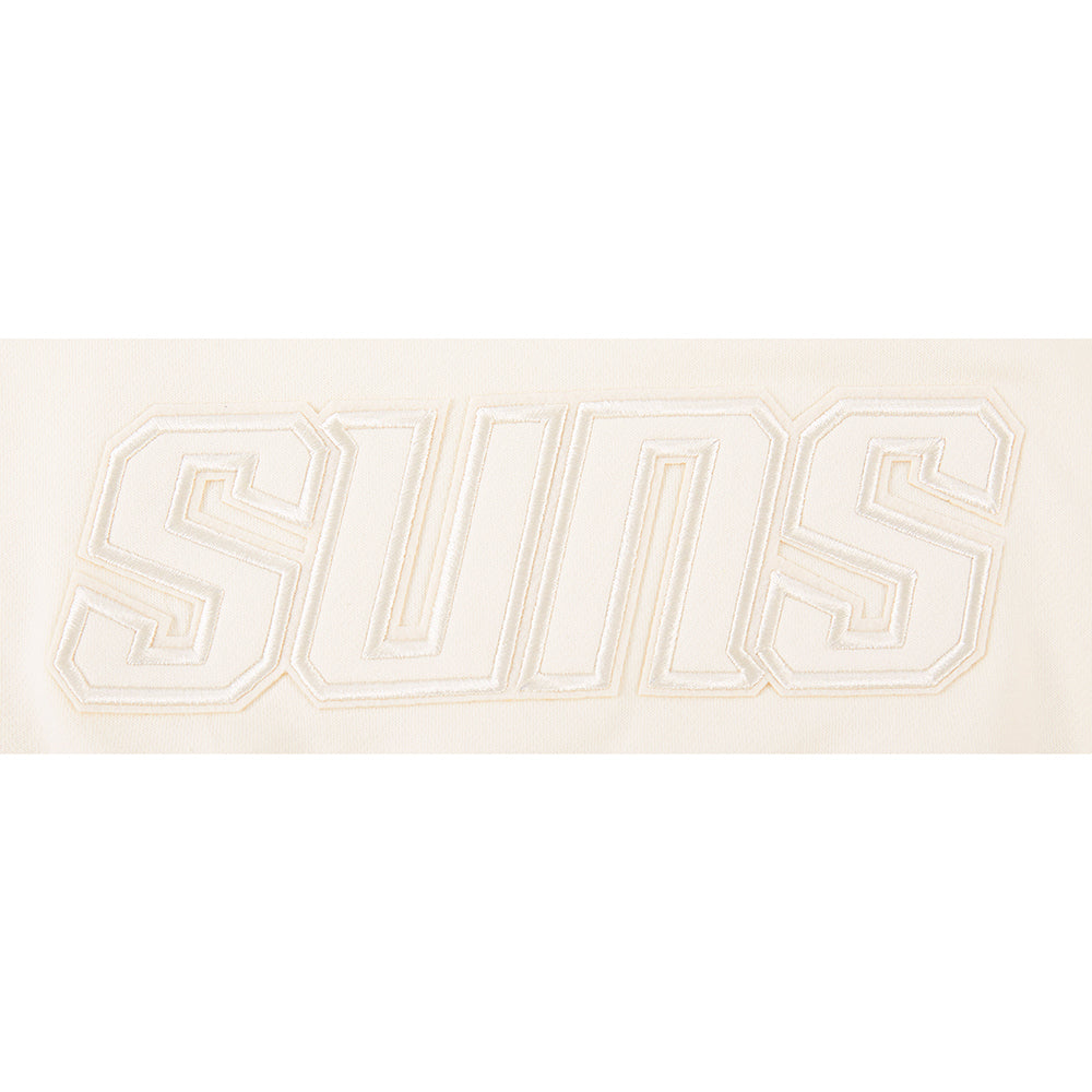 NBA PHOENIX SUNS NEUTRAL CHANDAIL À CAPUCHON EN MOLLETON POUR FILLE JUNIOR (COQUILLE D'ŒUF)