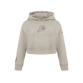 NBA PHOENIX SUNS NEUTRAL BIG GIRL'S FLC PO HOODIE (TAUPE)
