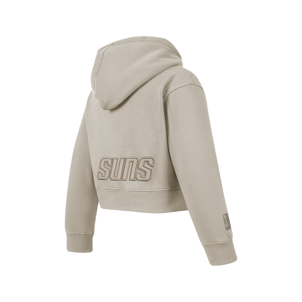 NBA PHOENIX SUNS NEUTRAL BIG GIRL'S FLC PO HOODIE (TAUPE)