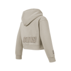 NBA PHOENIX SUNS NEUTRAL BIG GIRL'S FLC PO HOODIE (TAUPE)