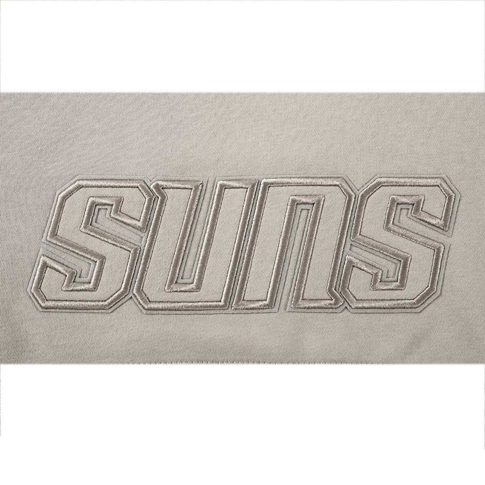 NBA PHOENIX SUNS NEUTRAL BIG GIRL'S FLC PO HOODIE (TAUPE)