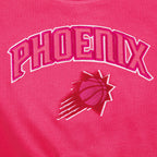 NBA PHOENIX SUNS TRIPLE PINK BIG GIRL'S FLC CREWNECK (BEETROOT PURPLE)