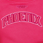 NBA PHOENIX SUNS TRIPLE PINK BIG GIRL'S FLC CREWNECK (BEETROOT PURPLE)