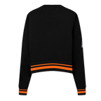 NBA PHOENIX SUNS RETRO CLASSIC CHANDAIL À COL ROND CÔTELÉ POUR FEMME (NOIR/ORANGE)