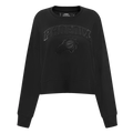 NBA PHOENIX SUNS TRIPLE BLACK WOMEN'S CREWNECK (TRIPLE BLACK)