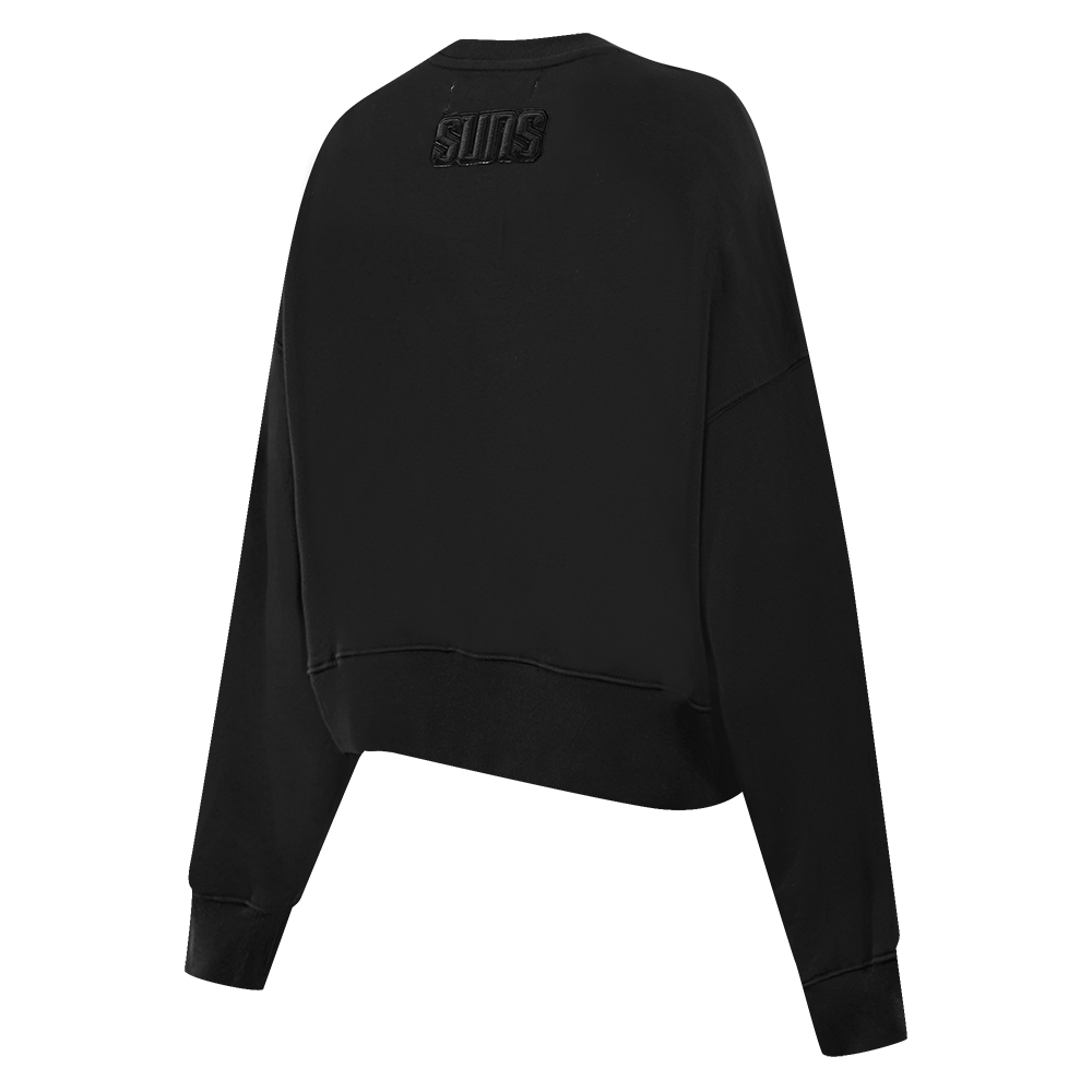 NBA PHOENIX SUNS TRIPLE BLACK WOMEN'S CREWNECK (TRIPLE BLACK)