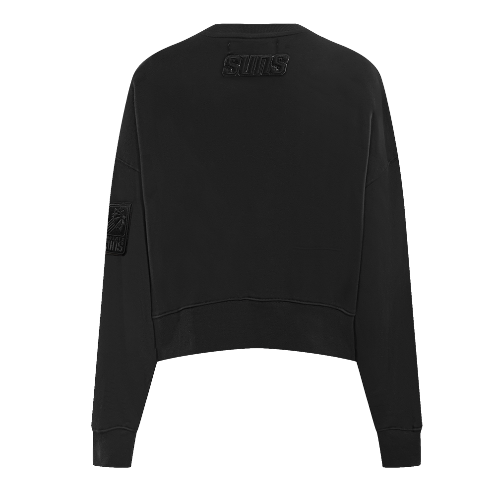 NBA PHOENIX SUNS TRIPLE BLACK WOMEN'S CREWNECK (TRIPLE BLACK)