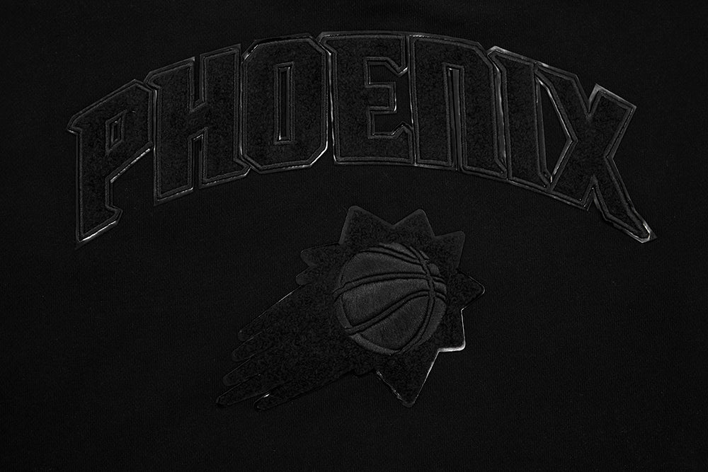 NBA PHOENIX SUNS TRIPLE BLACK WOMEN'S CREWNECK (TRIPLE BLACK)