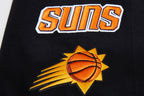 NBA PHOENIX SUNS MASHUP WOMEN'S RIB CREWNECK (BLACK/ORANGE)