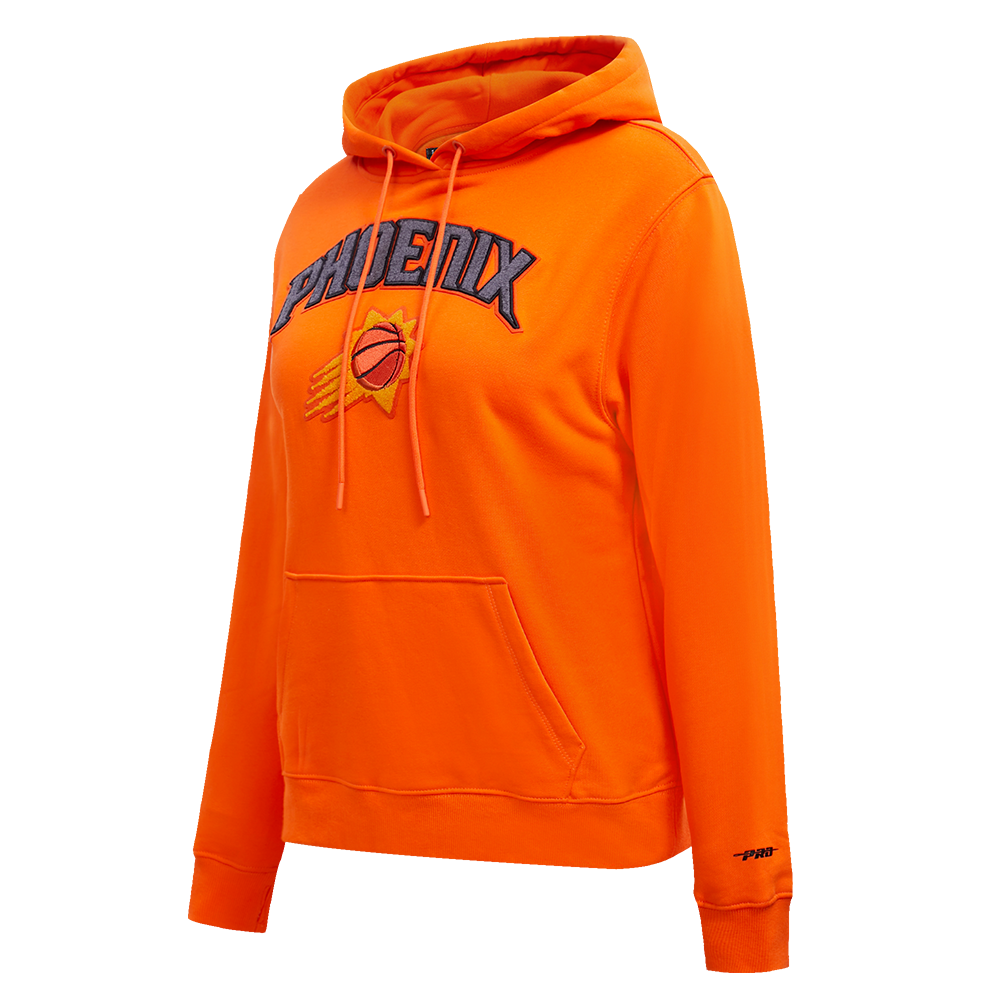 NBA PHOENIX SUNS CLASSIC WOMEN'S PULLOVER HOODIE (ORANGE)