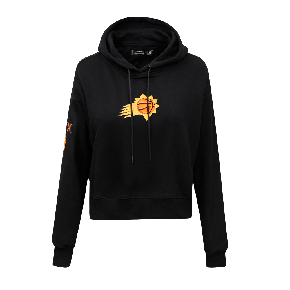 NBA PHOENIX SUNS CLASSIC CHANDAIL À CAPUCHON COURT POUR FEMME (NOIR)