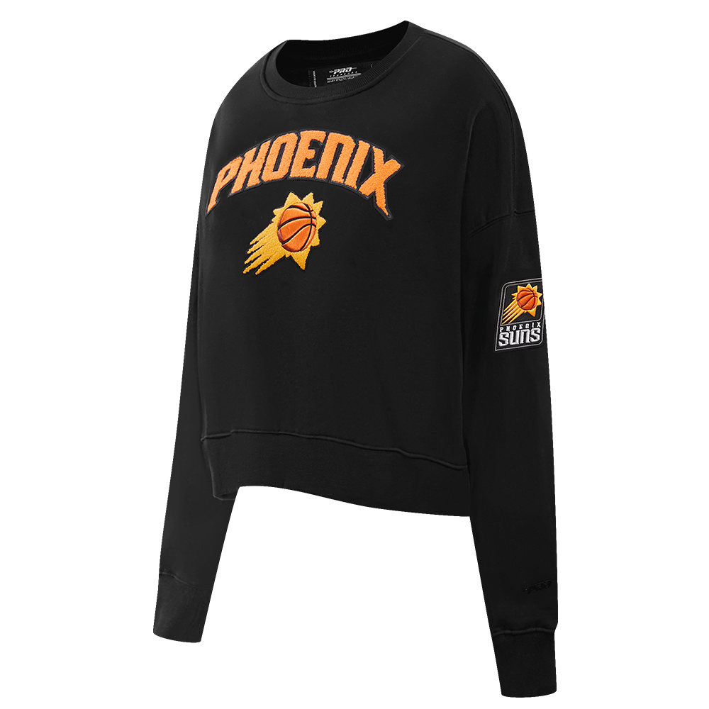NBA PHOENIX SUNS CLASSIC WOMEN'S CREWNECK (BLACK)