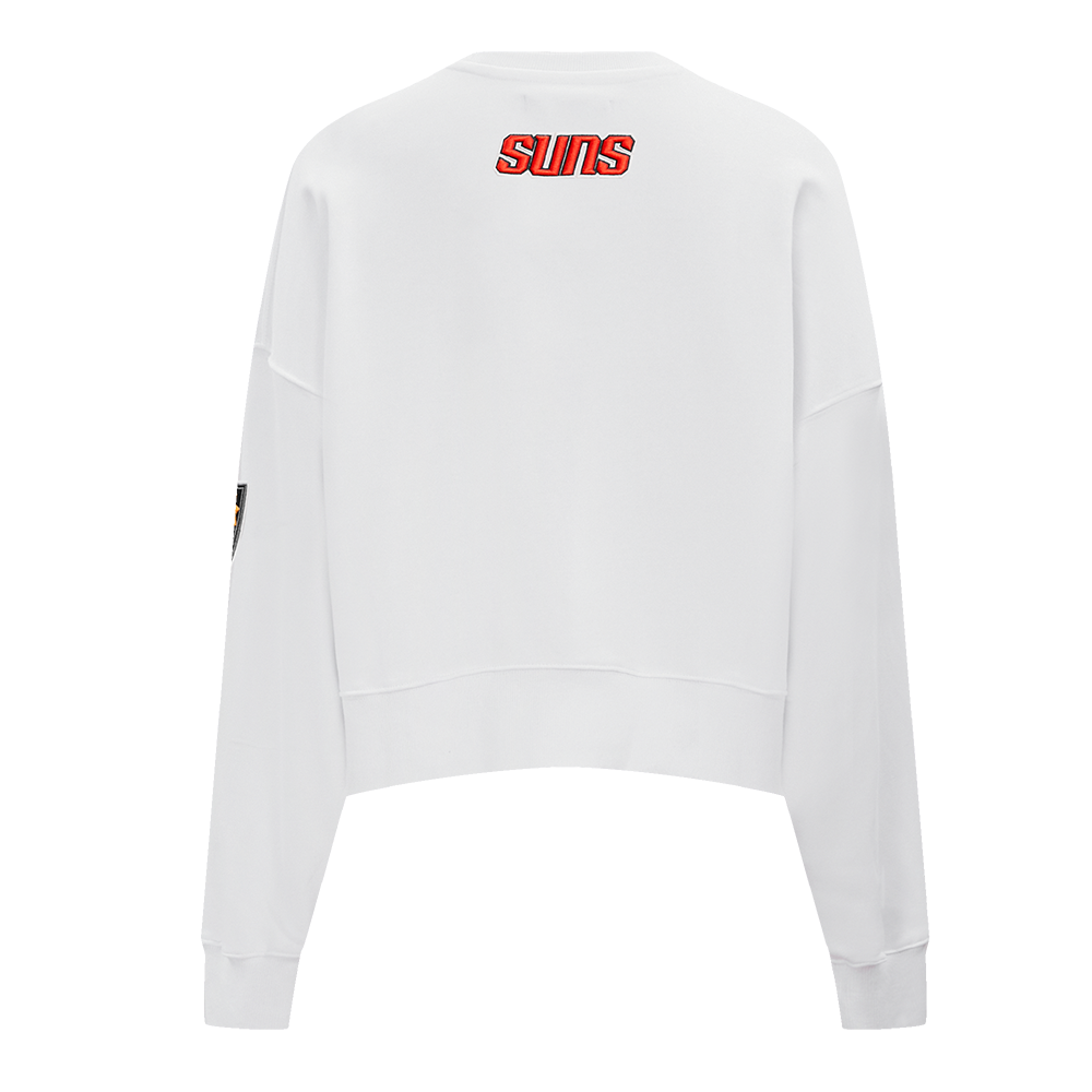 NBA PHOENIX SUNS CLASSIC WOMEN'S CREWNECK (WHITE)