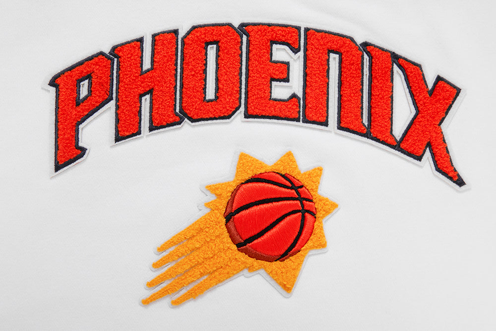 NBA PHOENIX SUNS CLASSIC WOMEN'S CREWNECK (WHITE)