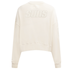 NBA PHOENIX SUNS NEUTRAL CHANDAIL À COL ROND POUR FEMME (COQUILLE D'ŒUF)