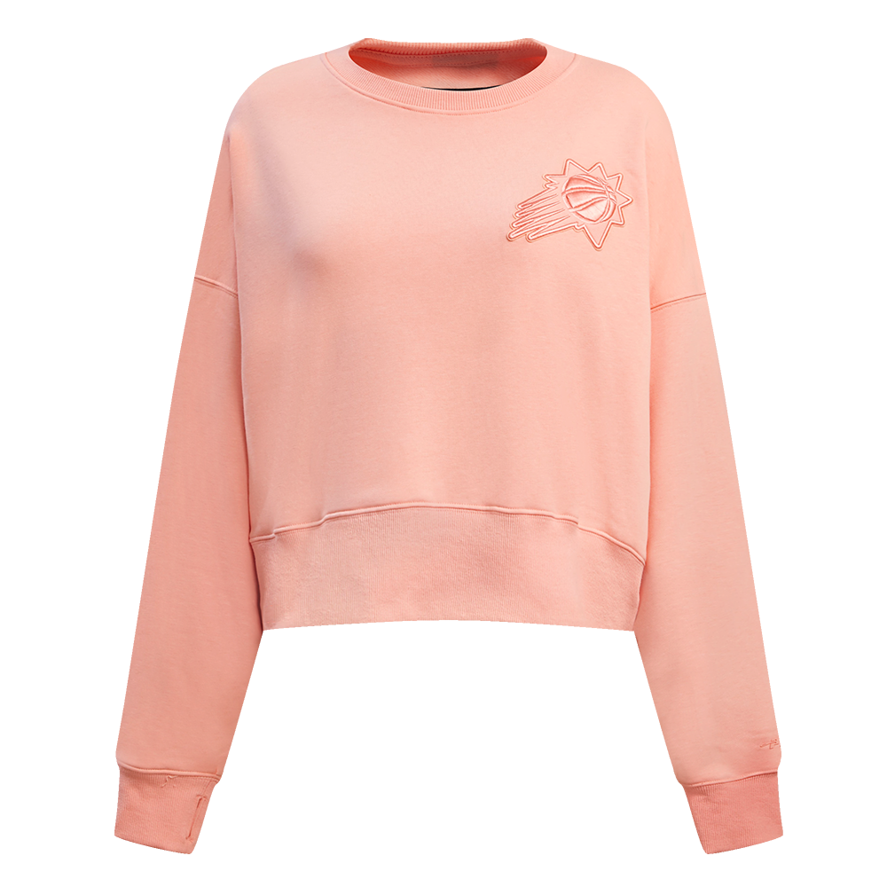 NBA PHOENIX SUNS NEUTRAL FLEECE CREWNECK (GUAVA)