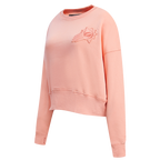 NBA PHOENIX SUNS NEUTRAL FLEECE CREWNECK (GUAVA)