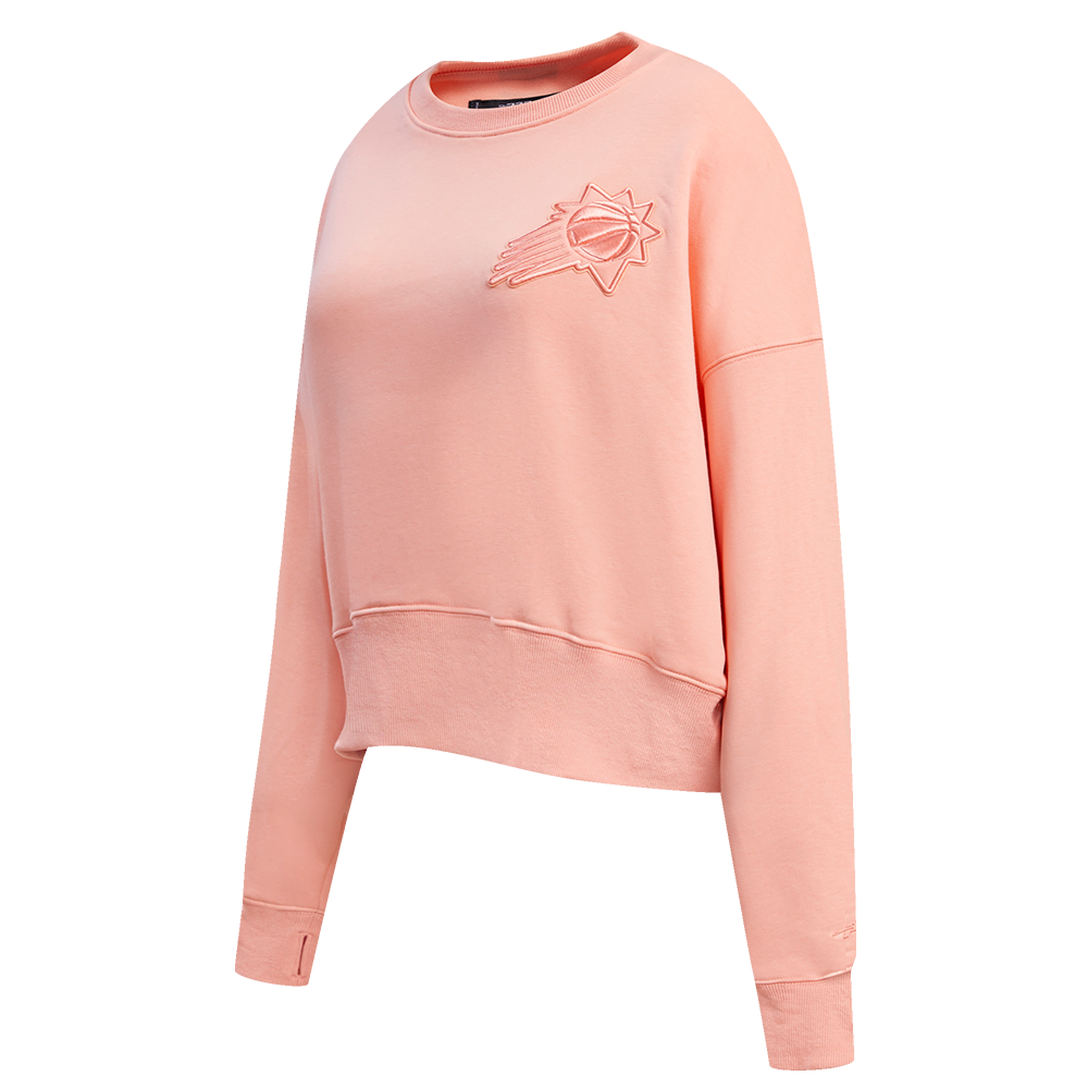NBA PHOENIX SUNS NEUTRAL FLEECE CREWNECK (GUAVA)