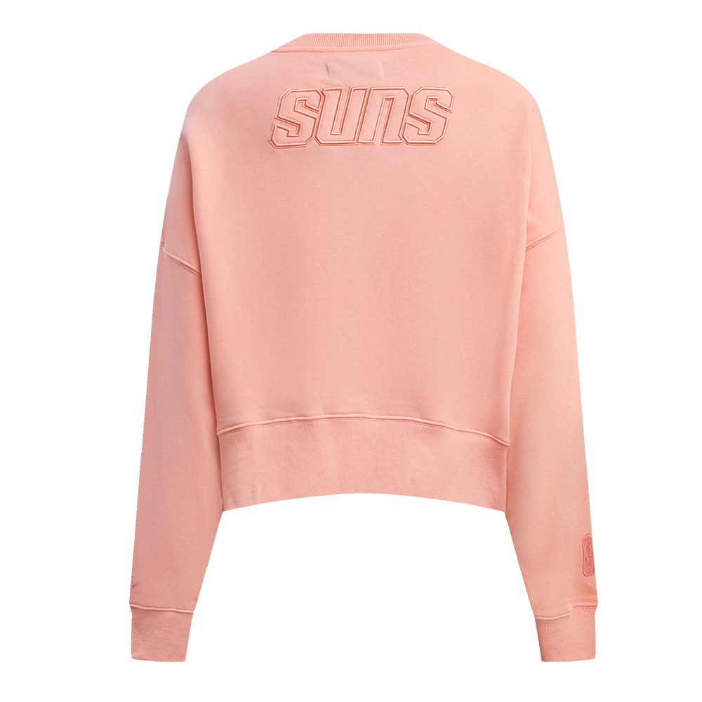 NBA PHOENIX SUNS NEUTRAL FLEECE CREWNECK (GUAVA)