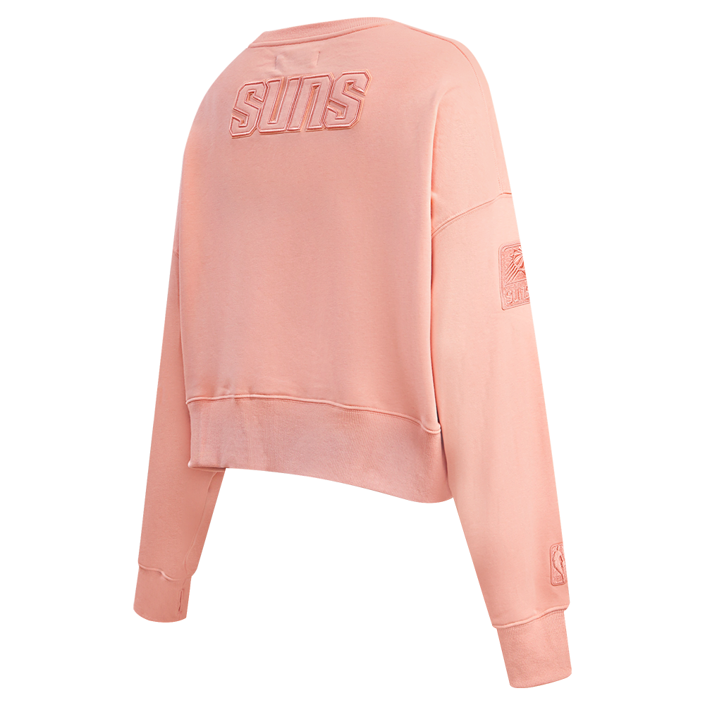 NBA PHOENIX SUNS NEUTRAL FLEECE CREWNECK (GUAVA)