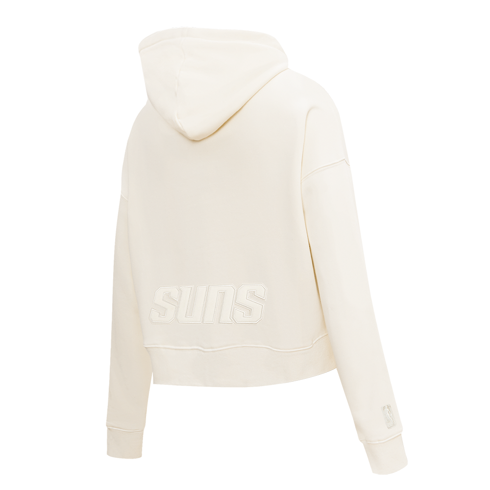 NBA PHOENIX SUNS NEUTRAL CHANDAIL À CAPUCHON COURT POUR FEMME (COQUILLE D'ŒUF)