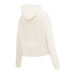 NBA PHOENIX SUNS NEUTRAL CHANDAIL À CAPUCHON COURT POUR FEMME (COQUILLE D'ŒUF)