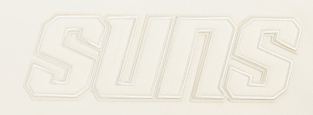 NBA PHOENIX SUNS NEUTRAL CHANDAIL À CAPUCHON COURT POUR FEMME (COQUILLE D'ŒUF)