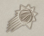 NBA PHOENIX SUNS NEUTRAL CHANDAIL À CAPUCHON COURT POUR FEMME (TAUPE)