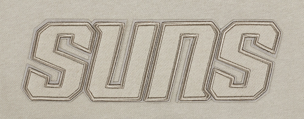 NBA PHOENIX SUNS NEUTRAL CHANDAIL À CAPUCHON COURT POUR FEMME (TAUPE)