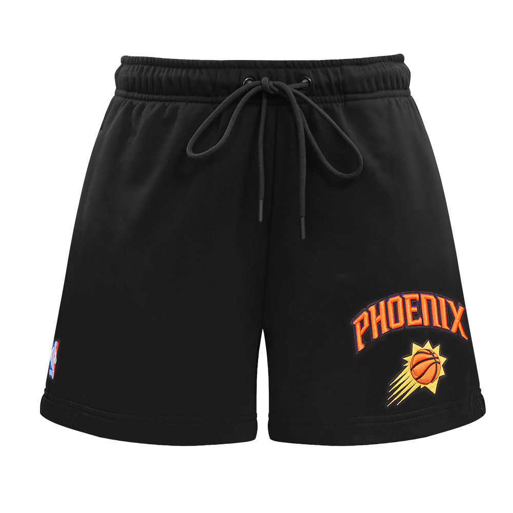 NBA PHOENIX SUNS CLASSIC WOMEN'S FLEECE SHORT (BLACK)