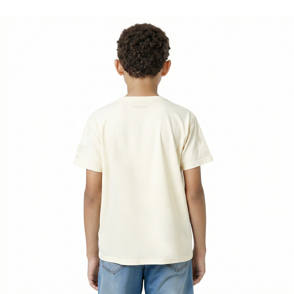 NBA PHOENIX SUNS NEUTRAL LITTLE BOYS SHORT SLEEVE TEE (EGGSHELL)