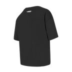 NBA PHOENIX SUNS RETRO CLASSIC LITTLE GIRL'S SHORT SLEEVE BOXY TEE (BLACK)