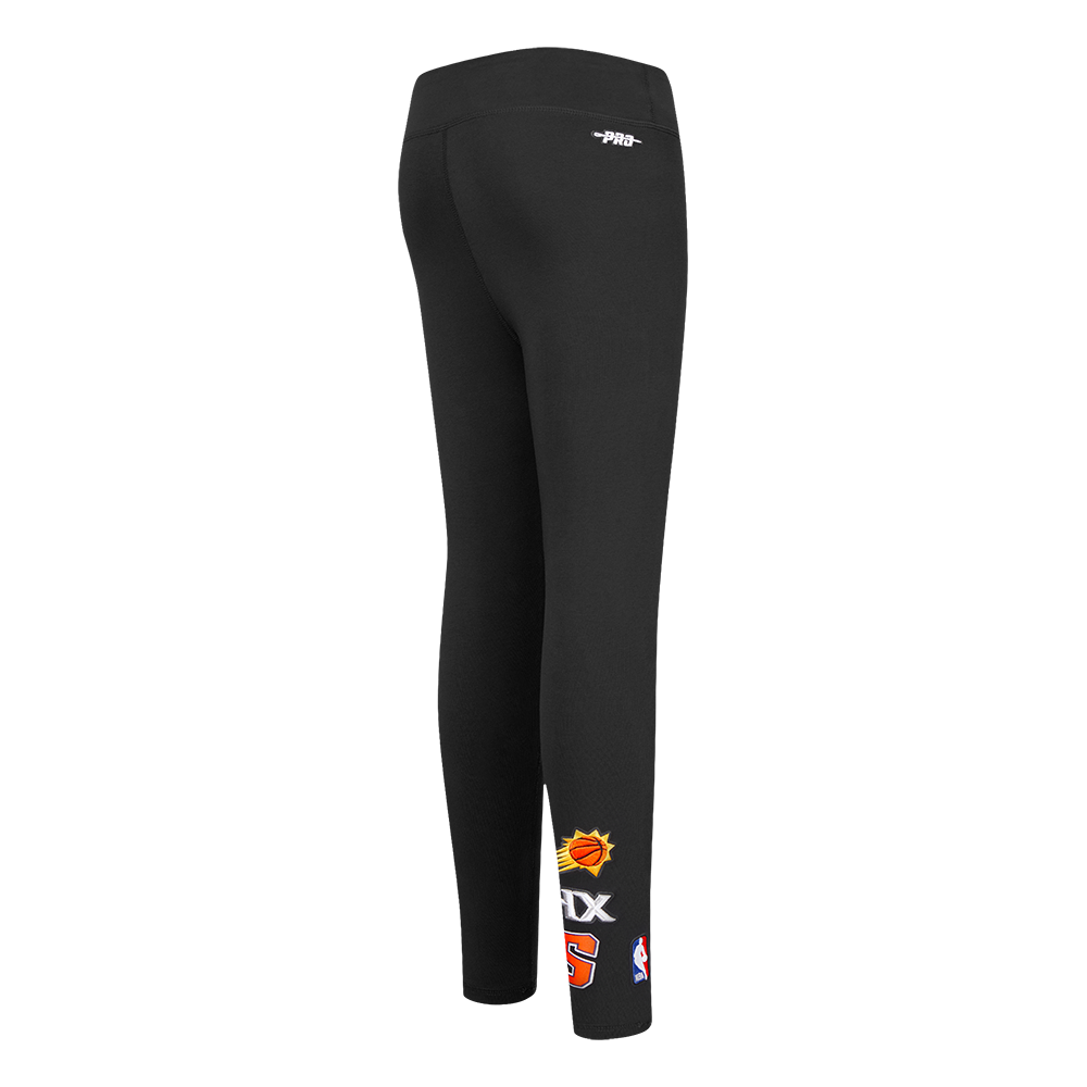 NBA PHOENIX SUNS RETRO CLASSIC LEGGING POUR FILLE ENFANT (NOIR)