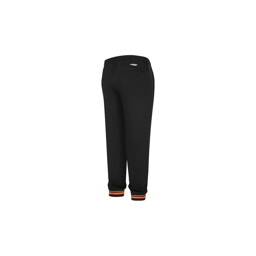 NBA PHOENIX SUNS RETRO CLASSIC PANTALON OUATÉ CÔTELÉ POUR GARÇON BAMBIN (NOIR/ORANGE)