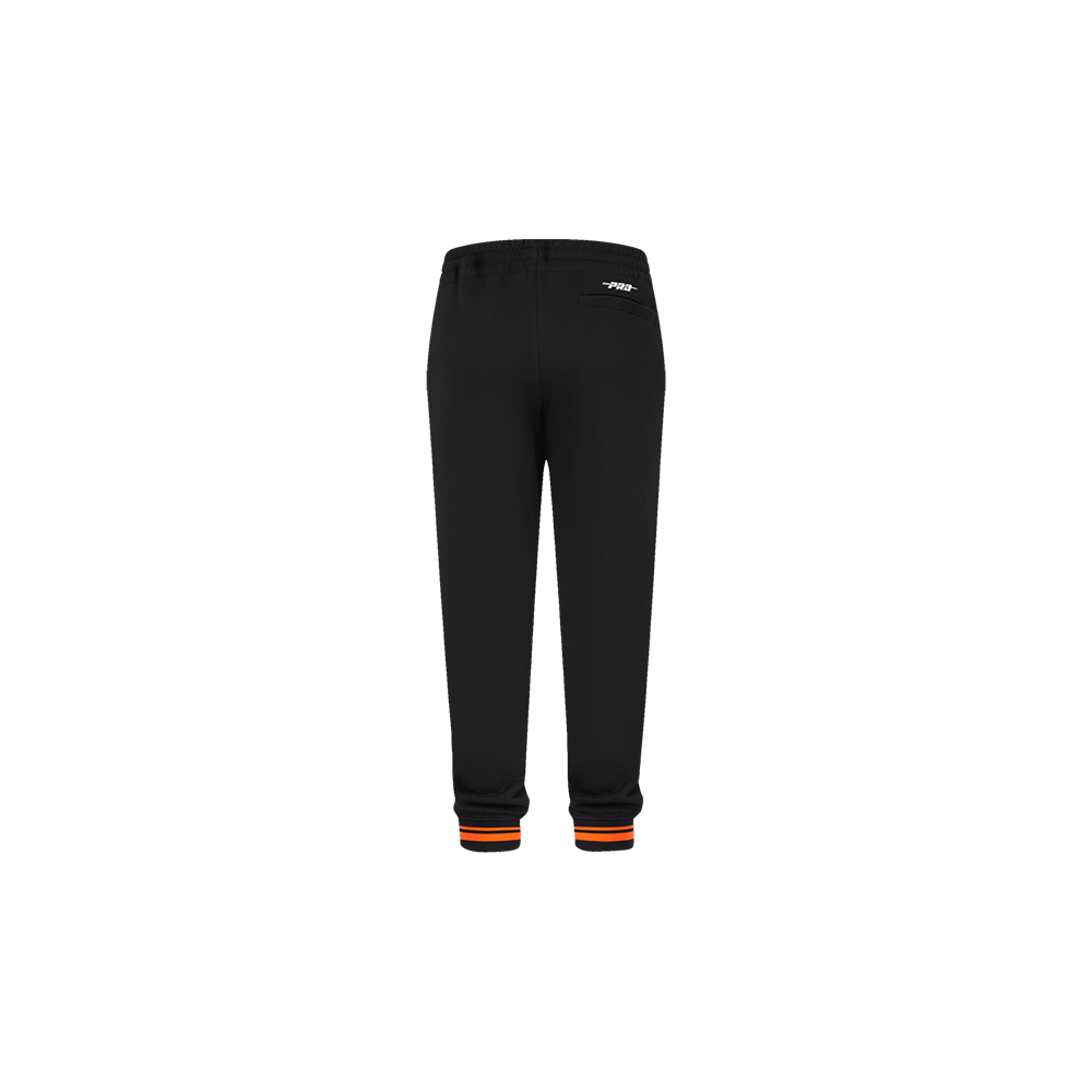 NBA PHOENIX SUNS RETRO CLASSIC PANTALON OUATÉ CÔTELÉ POUR GARÇON BAMBIN (NOIR/ORANGE)
