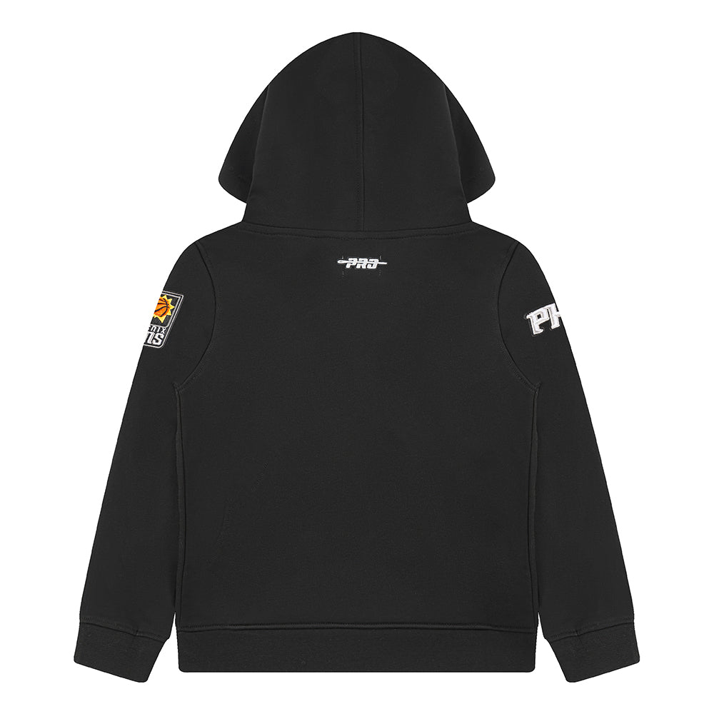 NBA PHOENIX SUNS CLASSIC TODDLER BOYS FLEECE PULLOVER HOODIE (BLACK)
