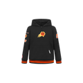 NBA PHOENIX SUNS RETRO CLASSIC TODDLER BOY'S RIB FLEECE PULLOVER HOODIE (BLACK/ORANGE)