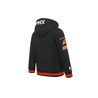 NBA PHOENIX SUNS RETRO CLASSIC TODDLER BOY'S RIB FLEECE PULLOVER HOODIE (BLACK/ORANGE)