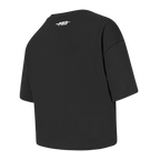 NBA PHOENIX SUNS RETRO CLASSIC TODDLER GIRL'S SHORT SLEEVE BOXY TEE (BLACK)