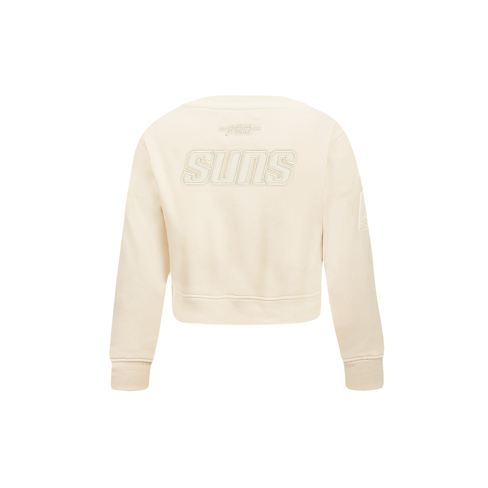 NBA PHOENIX SUNS NEUTRAL CHANDAIL À COL ROND EN MOLLETON POUR FILLE BAMBIN (COQUILLE D'ŒUF)