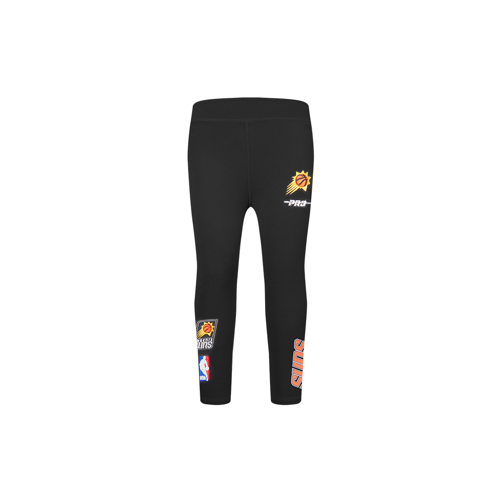 NBA PHOENIX SUNS CLASSIC TODDLER GIRLS LEGGING (BLACK)
