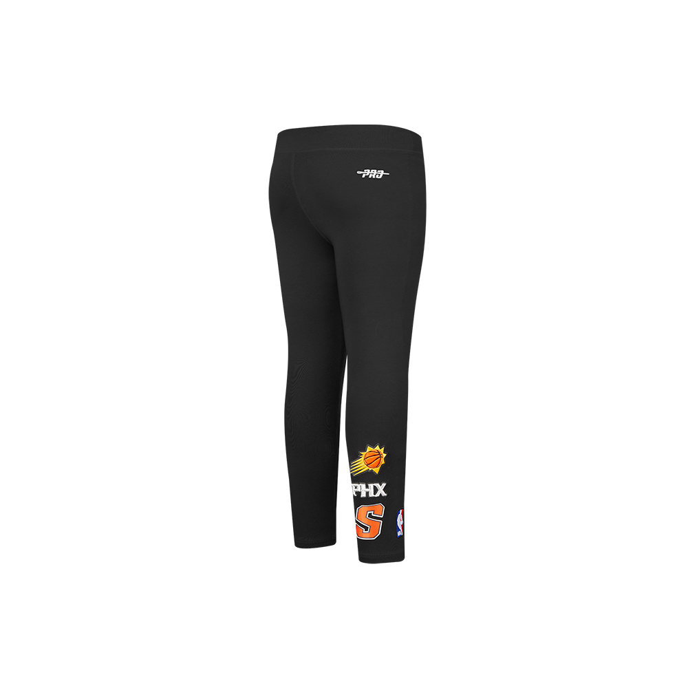 NBA PHOENIX SUNS RETRO CLASSIC LEGGING POUR FILLE BAMBIN (NOIR)