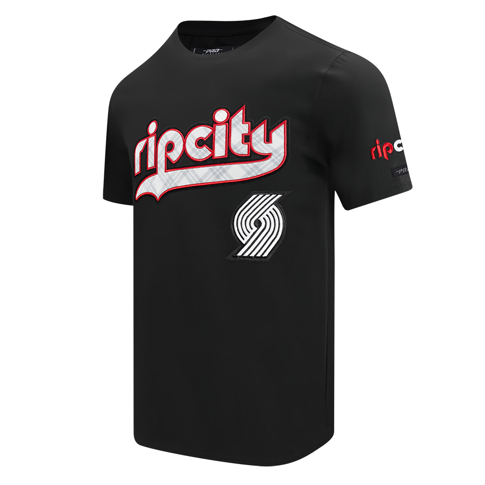 NBA PORTLAND TRAIL BLAZERS CITY EDITION 24-25 MEN'S SJ TEE (BLACK)
