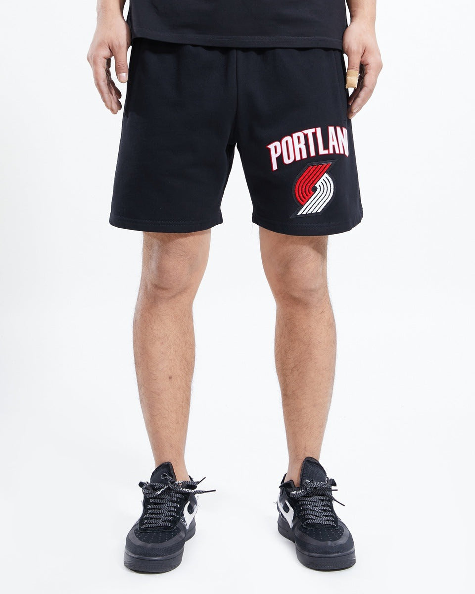 NBA PORTLAND TRAIL BLAZERS CLASSIC MEN'S SHORT (BLACK)