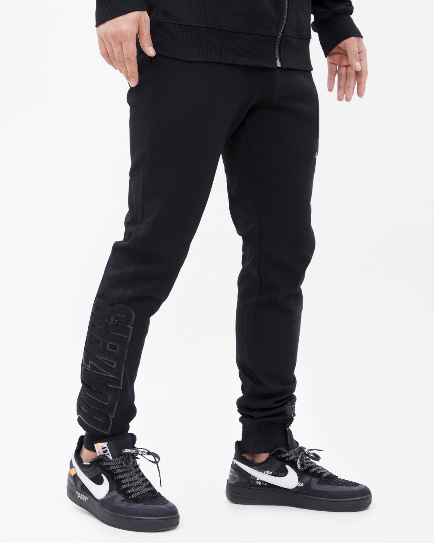 NBA PORTLAND TRAIL BLAZERS TRIPLE BLACK MEN'S JOGGER (TRIPLE BLACK)