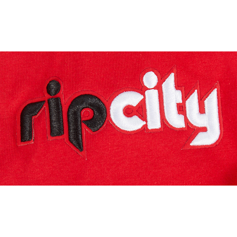 NBA PORTLAND TRAIL BLAZERS CLASSIC BIG BOY'S SJ TEE (RED)
